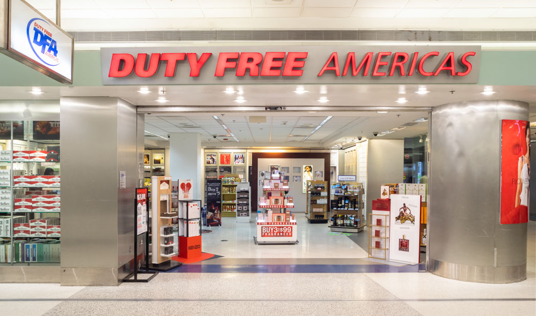 Duty free Americas Mia airport